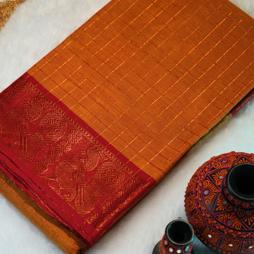 Chettinad Pure Cotton Saree