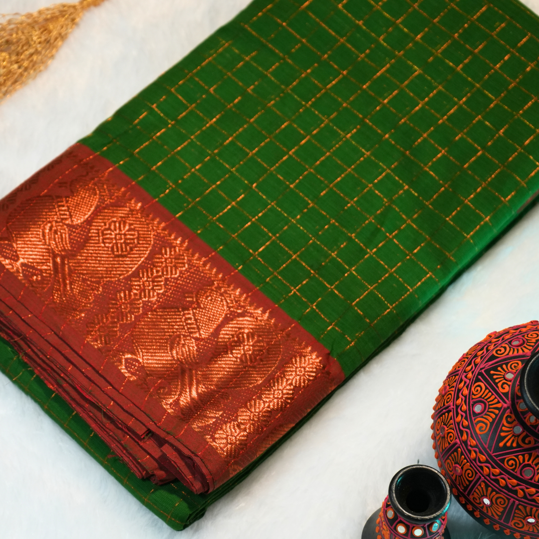 Chettinad Pure Cotton Saree