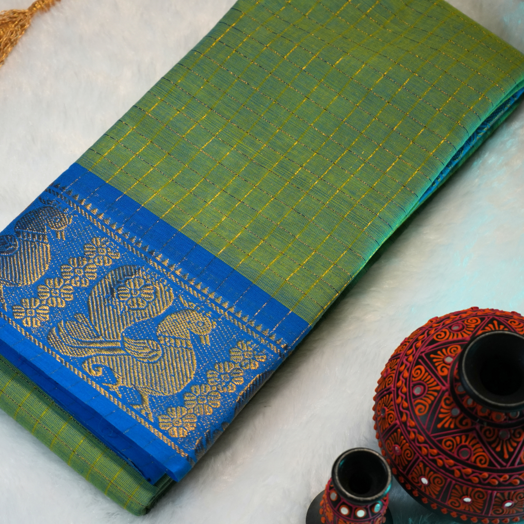Chettinad Pure Cotton Saree (without blouse)