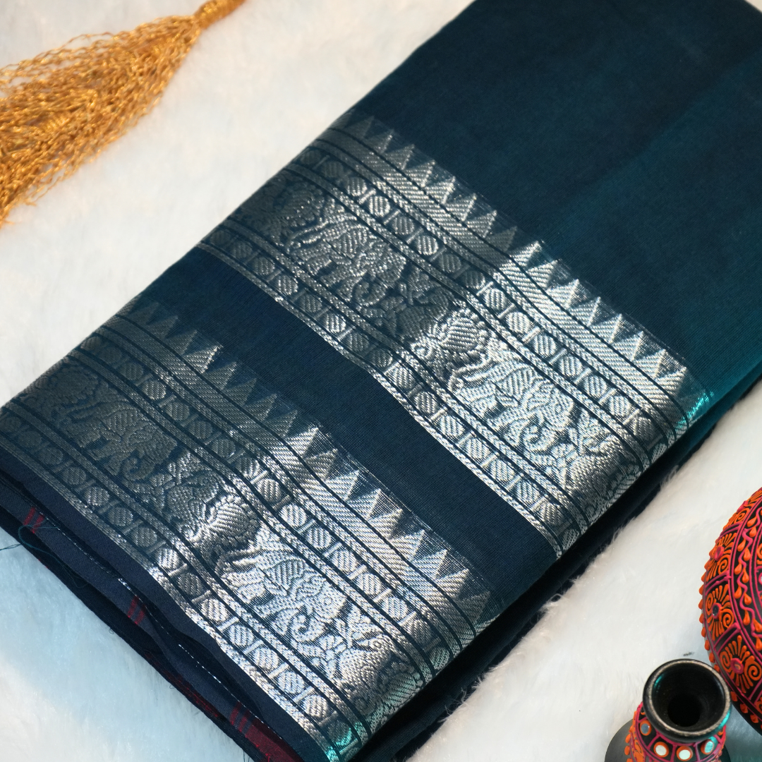 Chettinad Pure Cotton Saree