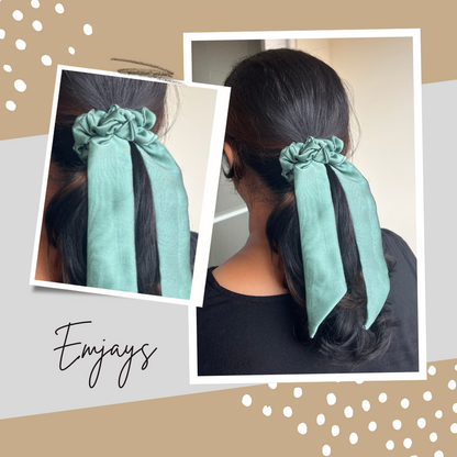 Tail Georgette Scrunchie - Pack of 3