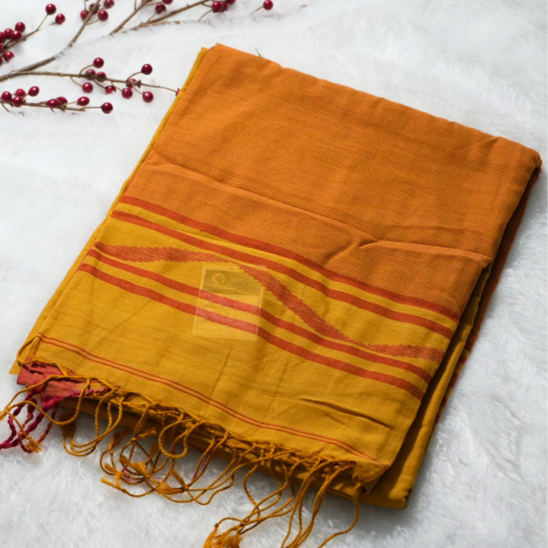 Handloom Bengal cotton saree