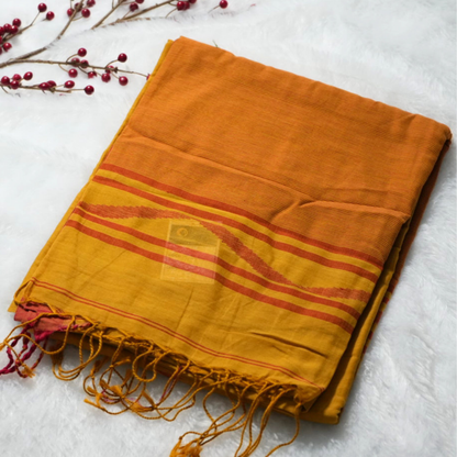 Handloom Bengal cotton saree
